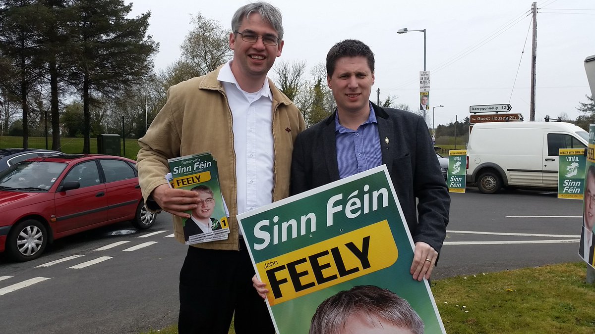 FermanaghSF's tweet photo. .@mattcarthy MEP joined candidate John Feely in Garrison today encouraging people to vote SF 1,2,3,4.   #4forFST https://t.co/SB2CCmwQeY