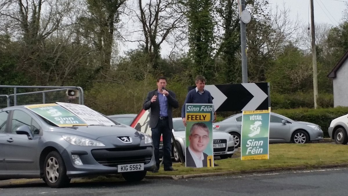 FermanaghSF's tweet photo. .@mattcarthy MEP joined candidate John Feely in Garrison today encouraging people to vote SF 1,2,3,4.   #4forFST https://t.co/SB2CCmwQeY