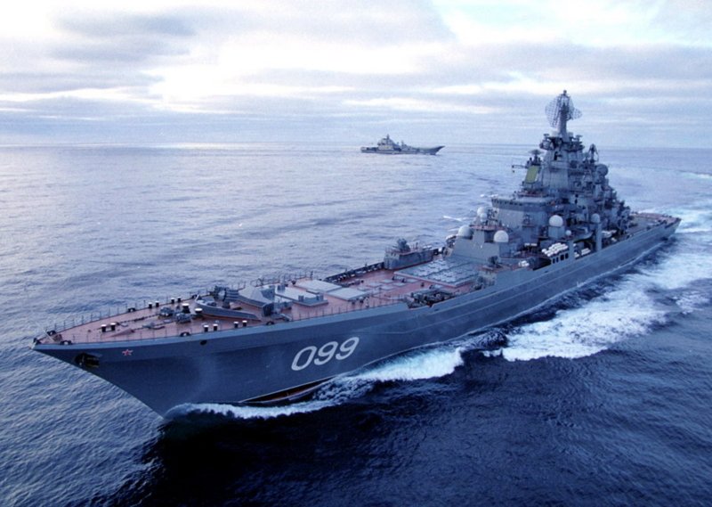 ロシア海軍　原子力巡洋艦キーロフ級　1/350 ロシア海軍 原子力巡洋艦キーロフ級 1/350 - メルカリ