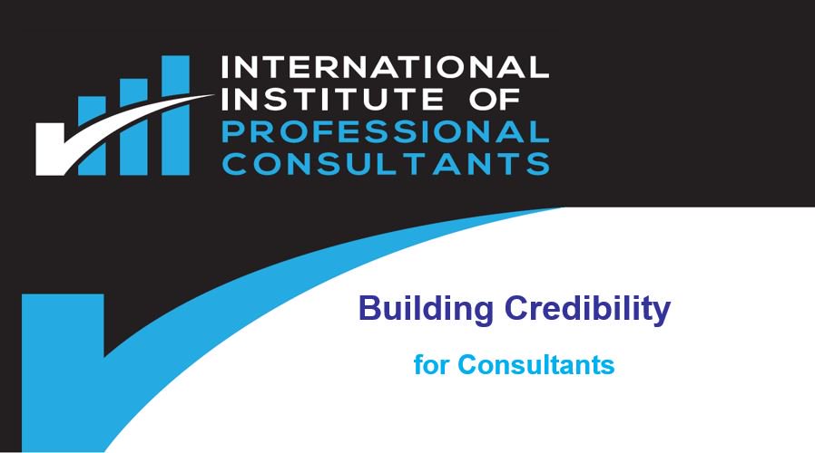 Want to build credibility as a consultant? Watch the video for the 9 key methods on youtu.be/4meFKaHN6_k