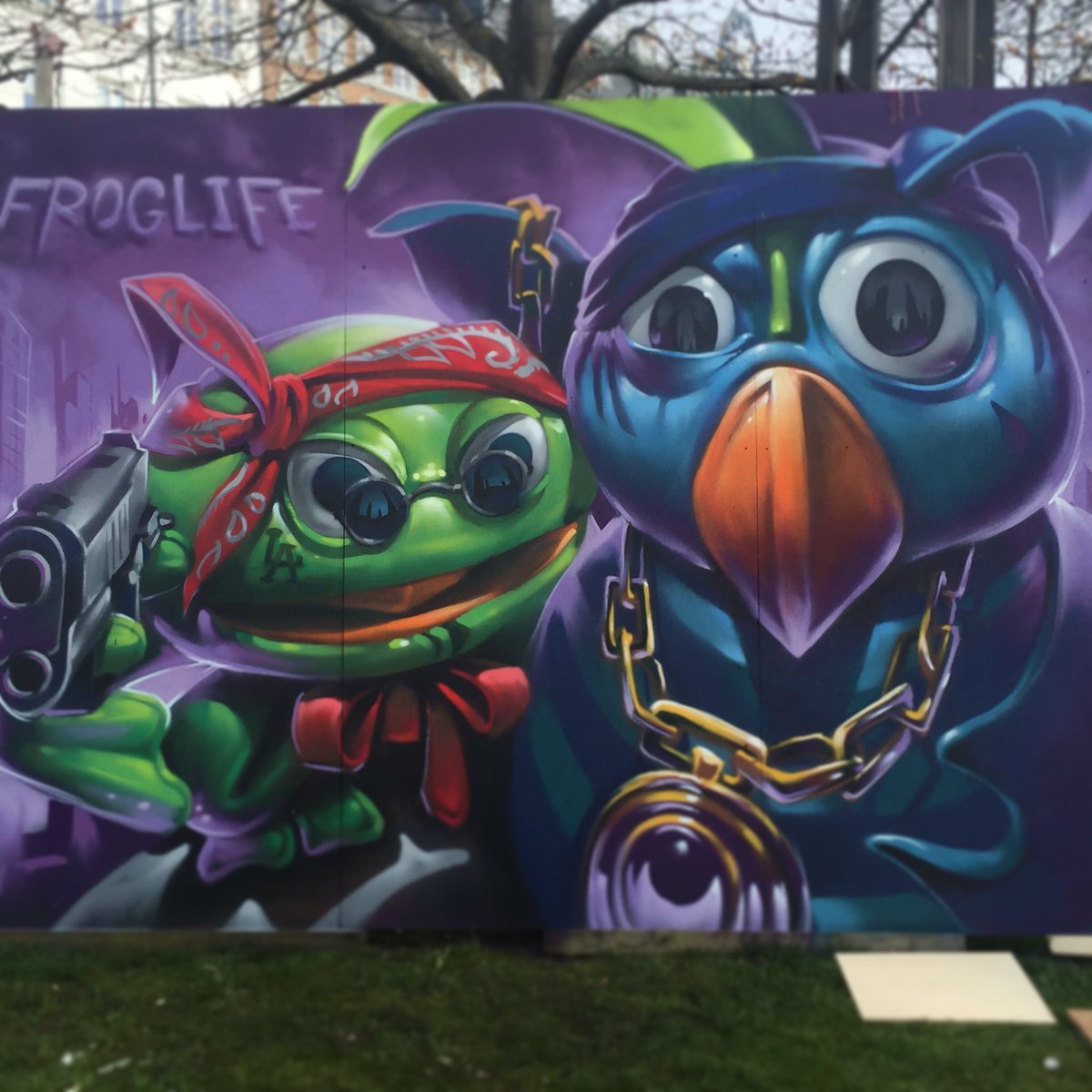 StineONielsen's tweet photo. Kaj og Andrea #kajogandrea #dronninglouisesbro #festival #graffiti #streetart #art #sunday #tipkbh #yelpcopenhagen https://t.co/5Dbb1NzZGC