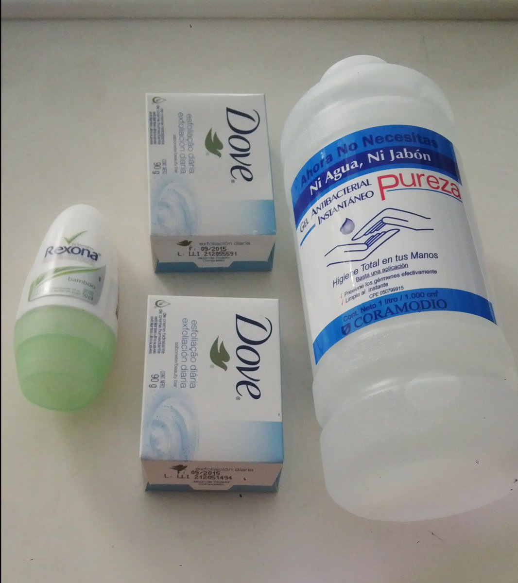 marrybarba's tweet photo. Cambio 2 jabones dove 1 desodorante rexona para dama 1 amtibacterial grande x 2 de  harina pan  @Truequejusto https://t.co/aImB8DwxX7