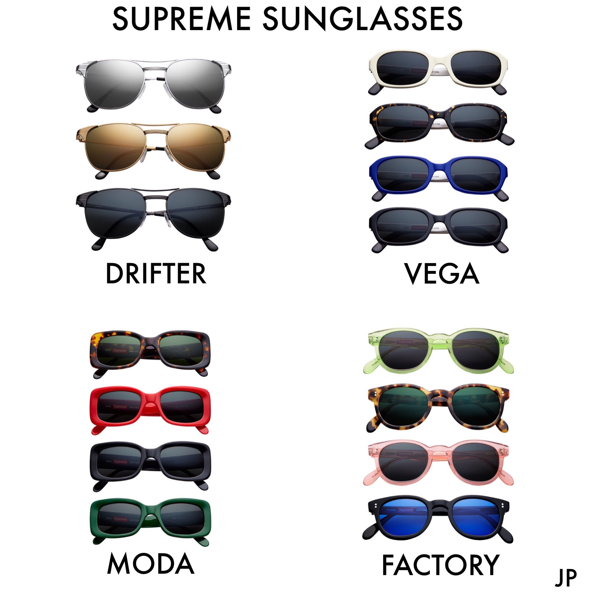 DropsByJay on X: "Supreme SunGlasses #ComingSoon Possible Announcement Tomorrow AnyOne Liking These? Ones If Any? /