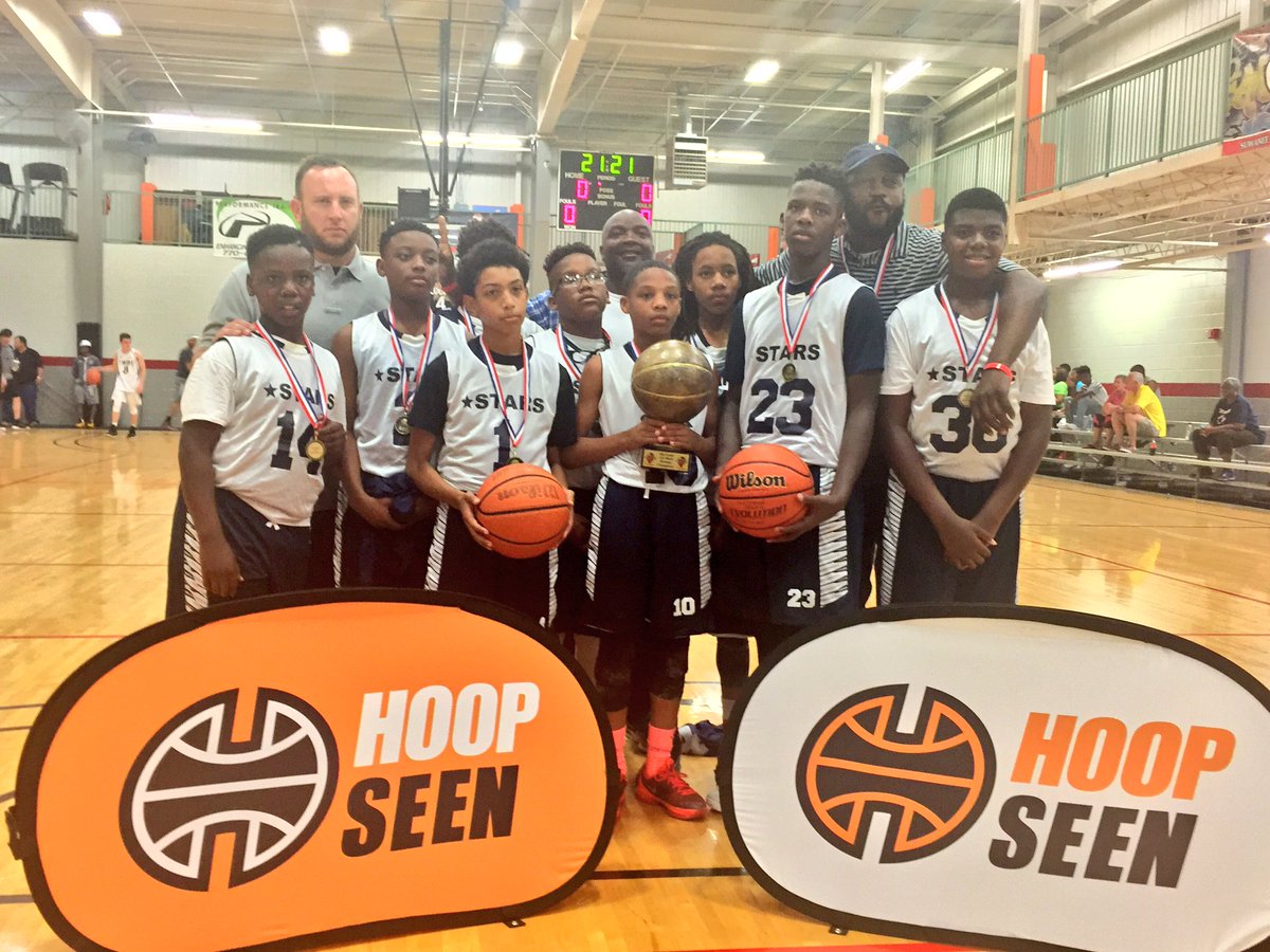 HoopSeenNEXT's tweet photo. 12U Black Championship: Hollywood Stars race to a 54-24 title. #GACup https://t.co/VszJxAuoR9