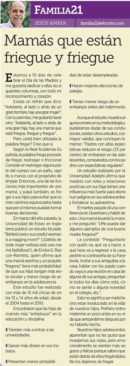 Eres mama fregona? No? Pues empieza a considerarlo.