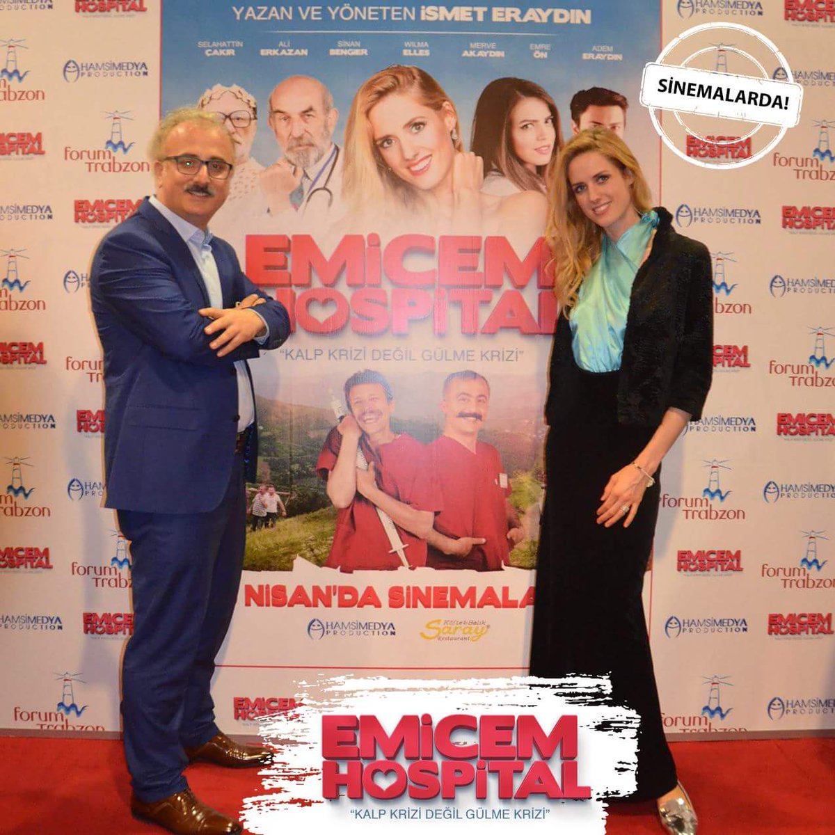 "Emicem Hospital" sinemalarda! Bu kahkaha fırtınasını kaçırmayın!
#emicemhospital #sinemalarda #vizyonda #komedi