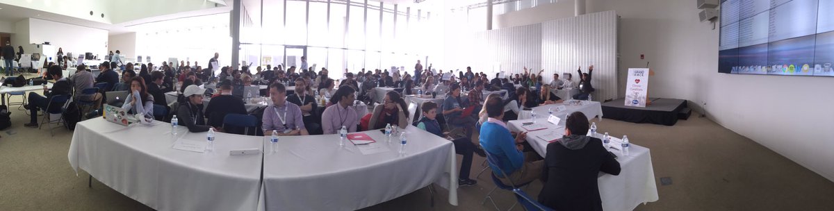 mithackmed's tweet photo. #GrandHack: Let the final pitches begin - good luck to all teams! #KeepCalmAndHackOn https://t.co/5muyKxAmTC