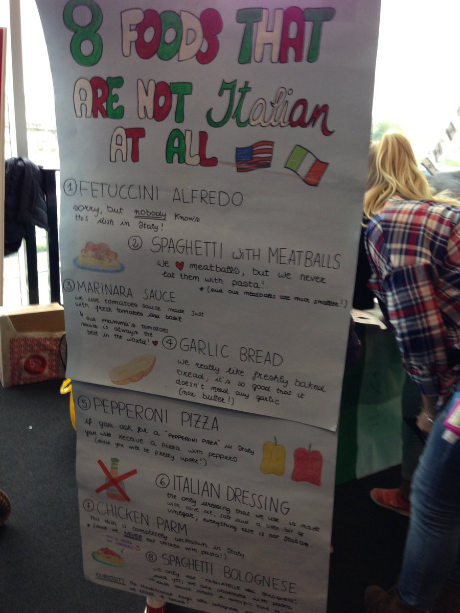 izherka's tweet photo. At Au Pair in America fair at Nats Stadium. Love this sign! Chicken Parm not Italian!?! https://t.co/qfINzBPfMy