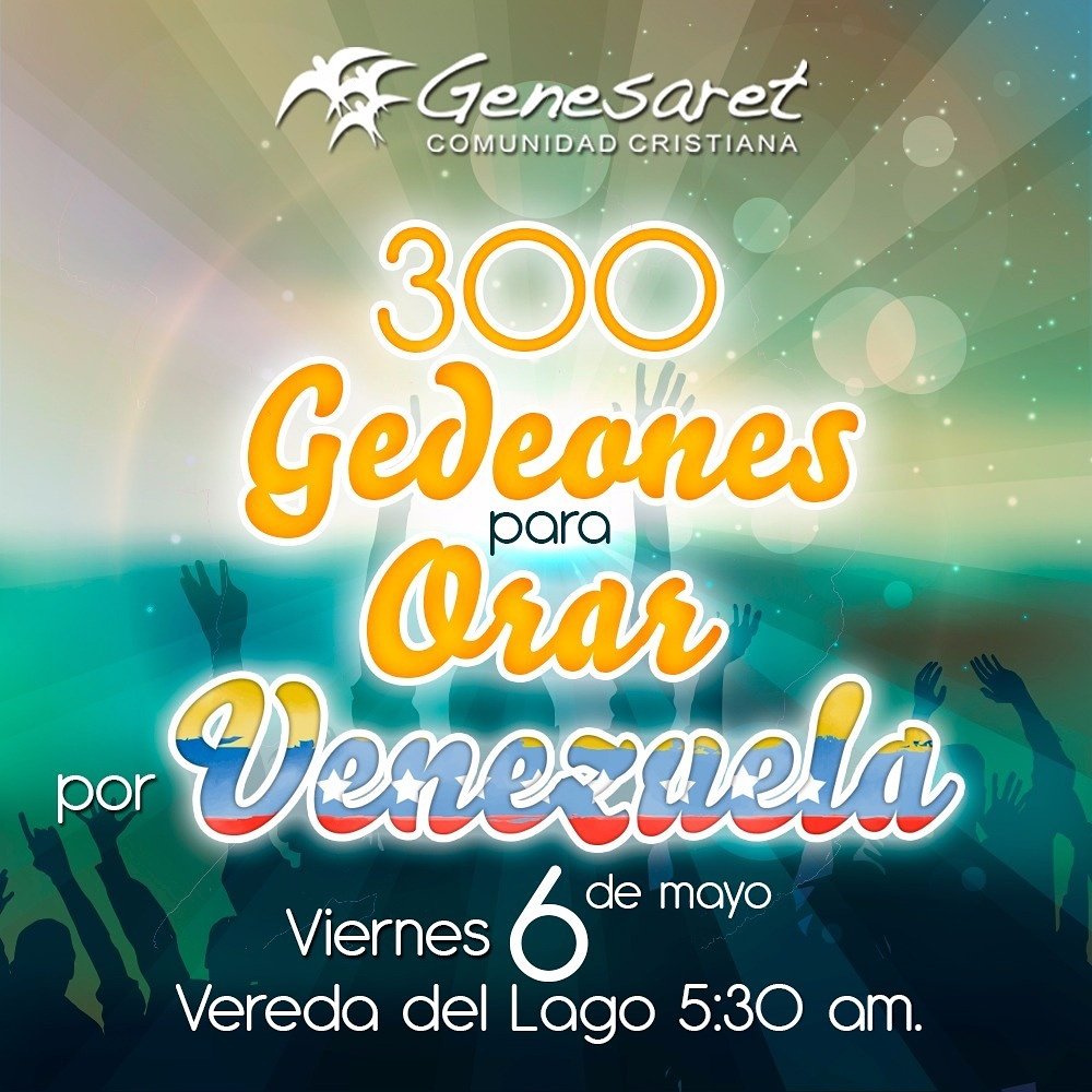 CCGenesaret's tweet photo. Viernes 06, 13 y 20 Hora 5:30 lugar: Gradas de la Vereda. ¡Te esperamos !  #EDE #EsTiempo #Maracaibo #Genesaret https://t.co/4crFYXCfZW