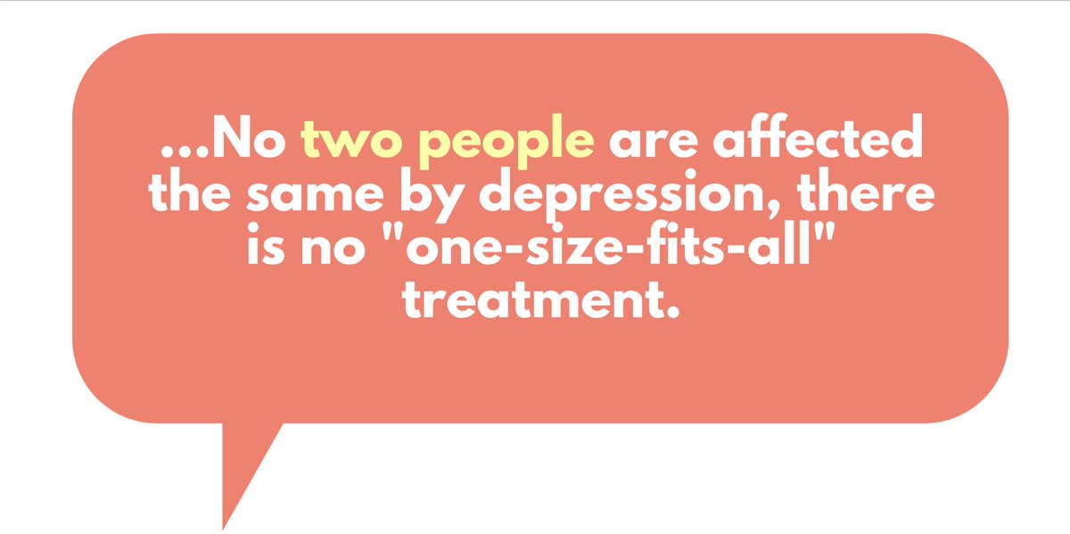 psychscopeapp's tweet image. No one-size-fits-all treatment. #Depression #Mentalhealth #Psychtalks