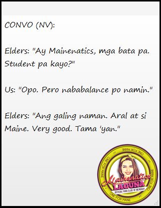 MAINEnatics_LGN's tweet photo. Kasi mana po kami sa bibi namin. @mainedcm Hihi. Thank you, lolas! 😊

#MainenyReasonsToSmile
#ALDUBKiligSaSweetDay https://t.co/d31tUOYC0d