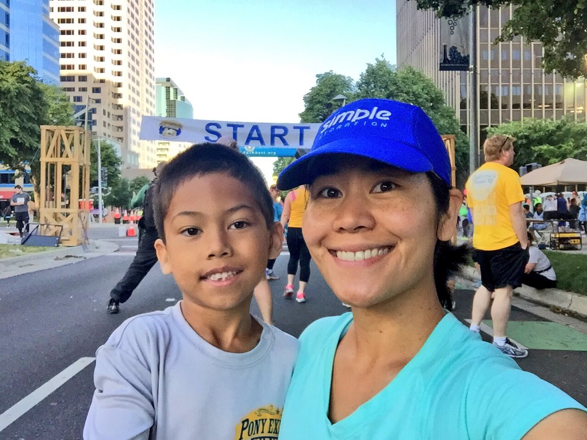 runhikenplay's tweet photo. Me and 6 year old are ready for the Pony Express 5k! #runpem https://t.co/0l3wEiEn1j