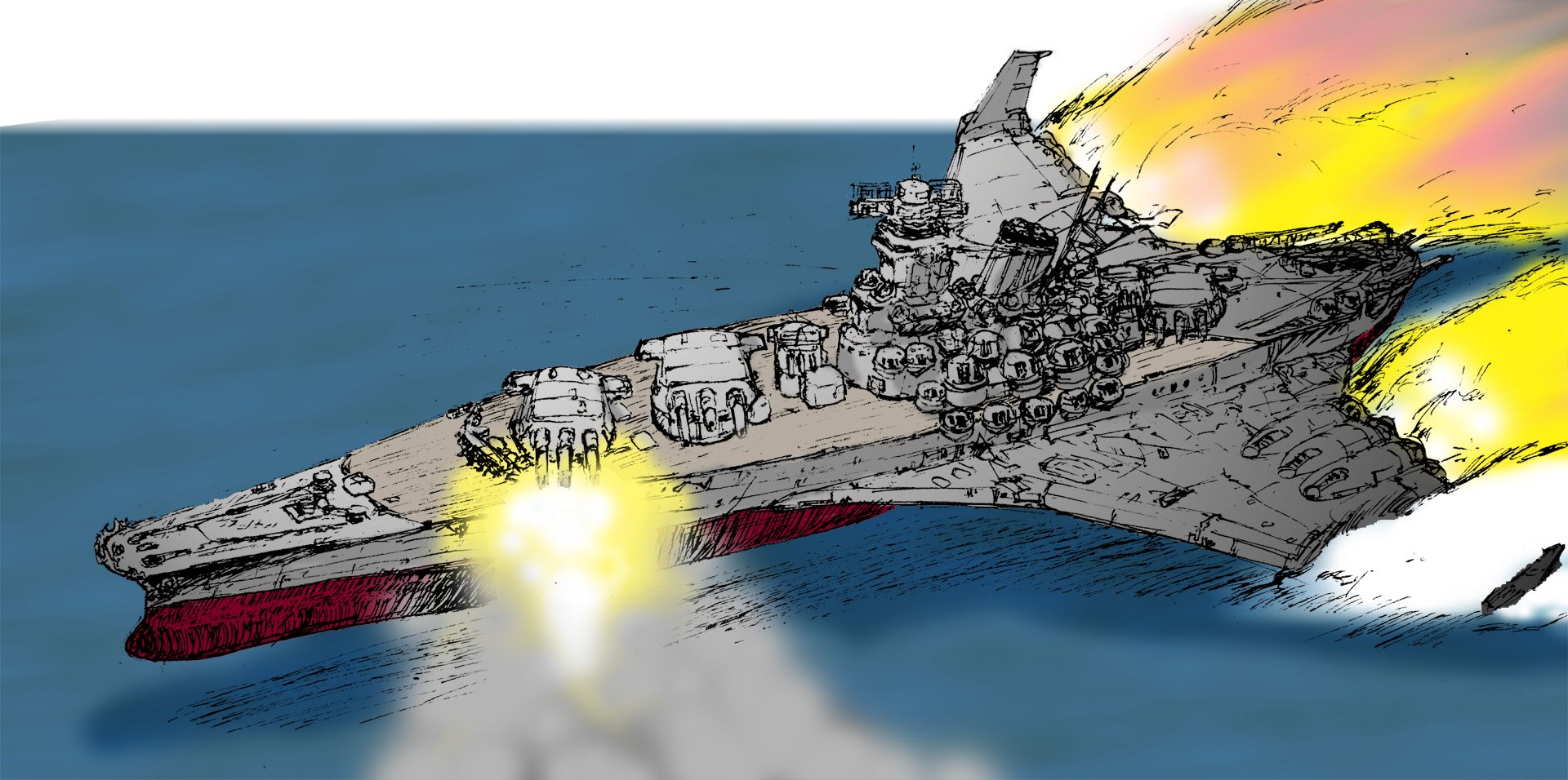 ワタ艦 ラフ画 突撃 新戦艦大和 梶原一騎先生の 新戦艦大和 が復刻される予定とのことで アップ 詳細はpixivで T Co Amcv9bffyn ワタ艦 ラフ画 突撃 新戦艦大和 梶原一騎先生の 新戦艦大和 が復刻される予定とのことで アップ 詳細はpixivで T Co Amcv9bffyn