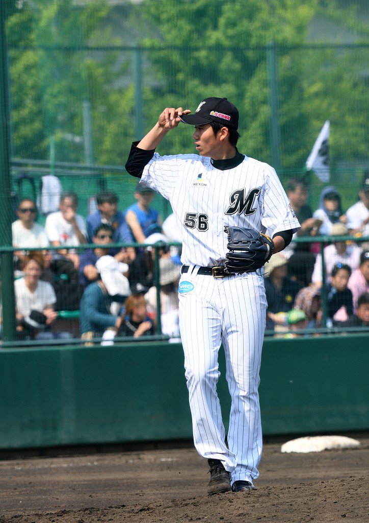 fujiykara's tweet photo. 2016.05.01 マリーンズーフューチャーズ
ロッテ浦和 ELチャレンジマッチ
マリーンズ 原 嵩投手
三振を奪うなど堂々としたプロ初マウンド！
今日はチーム違えど2人の原がプロ初を記録しました！笑 https://t.co/p9ZVwTGaD2