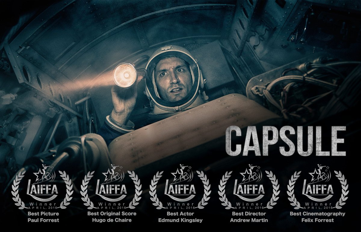 'Capsule' - delighted to announce that we won another five awards overnight last night in Hollywood: @AwardsLaiff