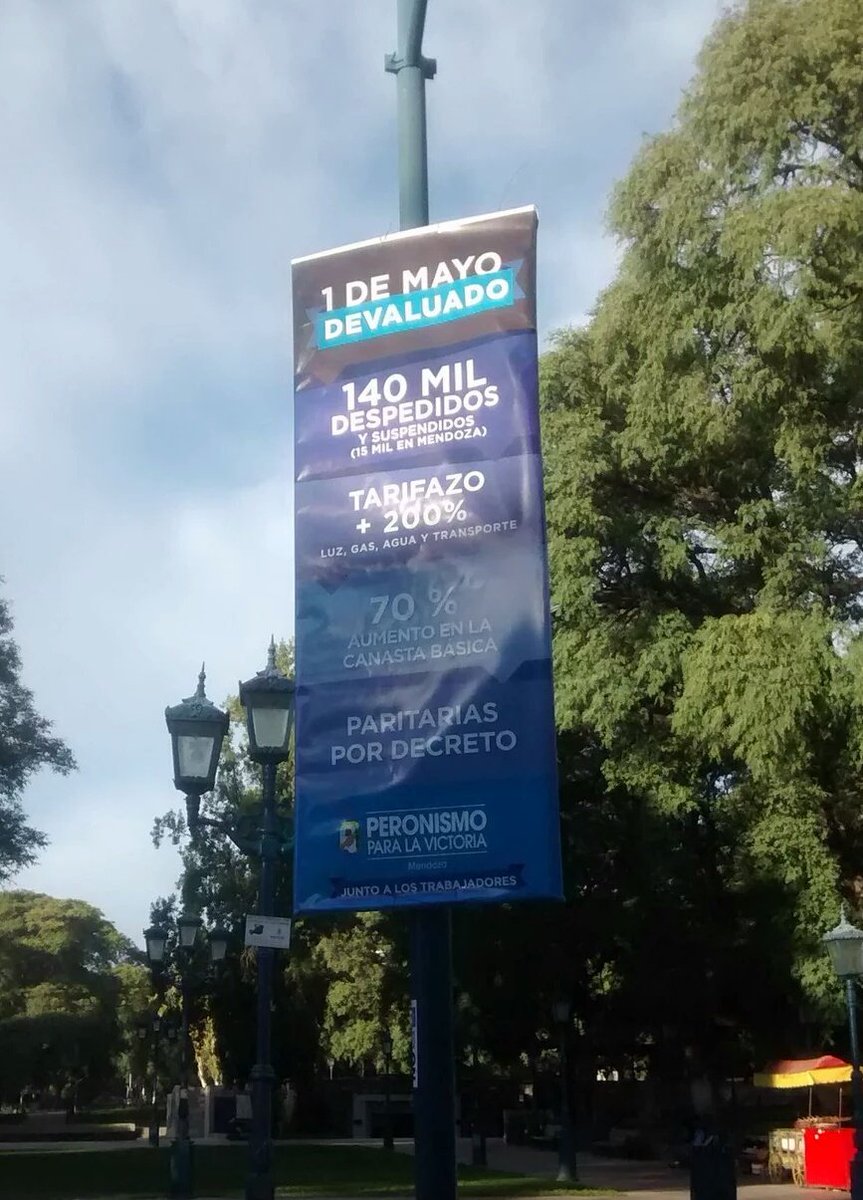 PPVMza's tweet photo. #Devaluado #Tarifazos #1demayo https://t.co/ze4phguGrv