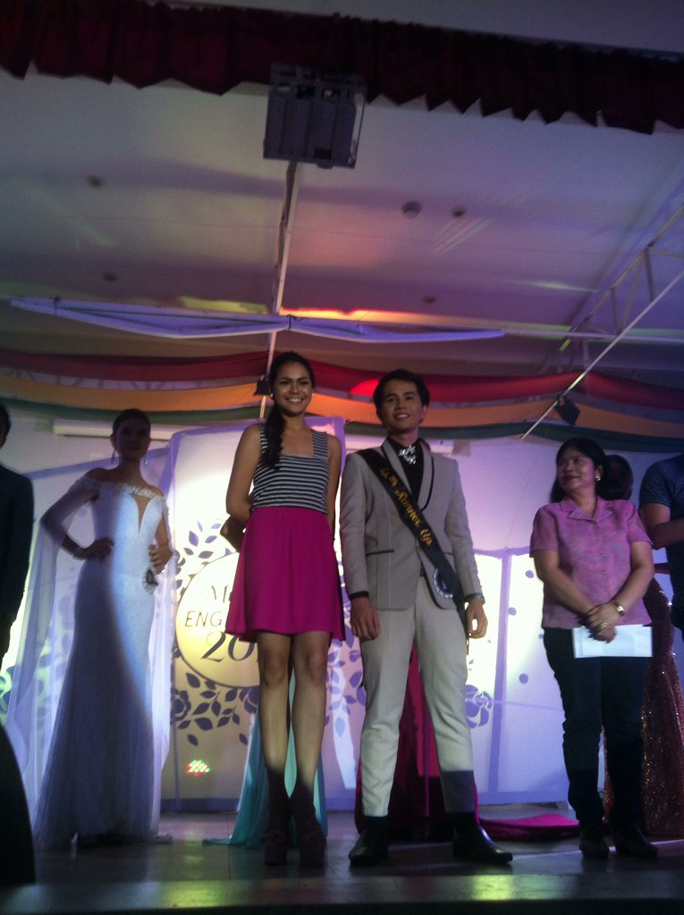 UPCES's tweet photo. Our 4th Runner-Up:
Mr. UPLB EngSoc and Ms. UP AChES!
#MrAndMsEngMeet #EngMeet2016 https://t.co/C8gaF2Netz