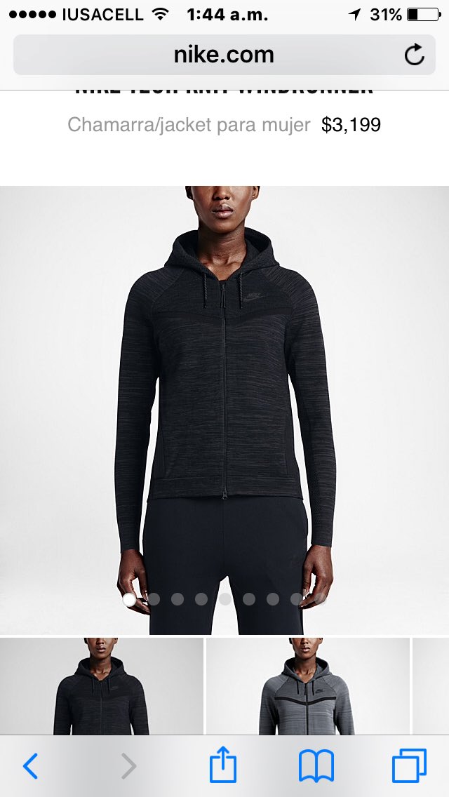 patozh's tweet photo. Hola, @nikemexico me podrían  decir si la talla xs en esta chamarra existe? 🙏🏻 https://t.co/OZI8avQri5