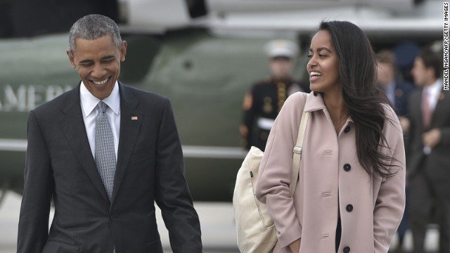 CNN's tweet photo. Malia Obama taking a gap year before attending Harvard in fall 2017, White House announces. https://t.co/mhGjkdsDOo https://t.co/horxpXvSeR