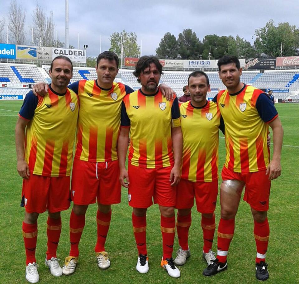 Algunos Ex-Barcelona Players han representado la selección Catalana de Veteranos en un partido contra <a href="/CESabadell/">CE Sabadell 🧅</a>