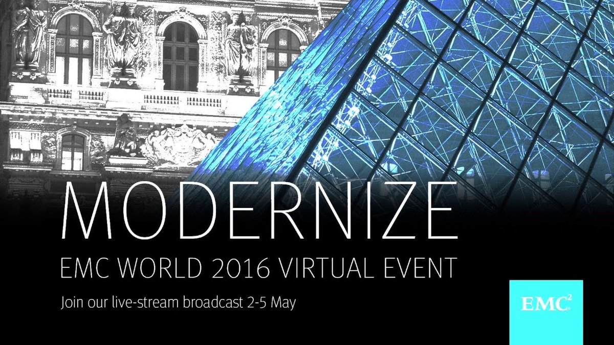 TechTrends2know's tweet image. Can't make it to #EMCWorld this year? We're live streaming it 24/7 #modenize #CIO #F1 vce.smh.re/hM #EMCer