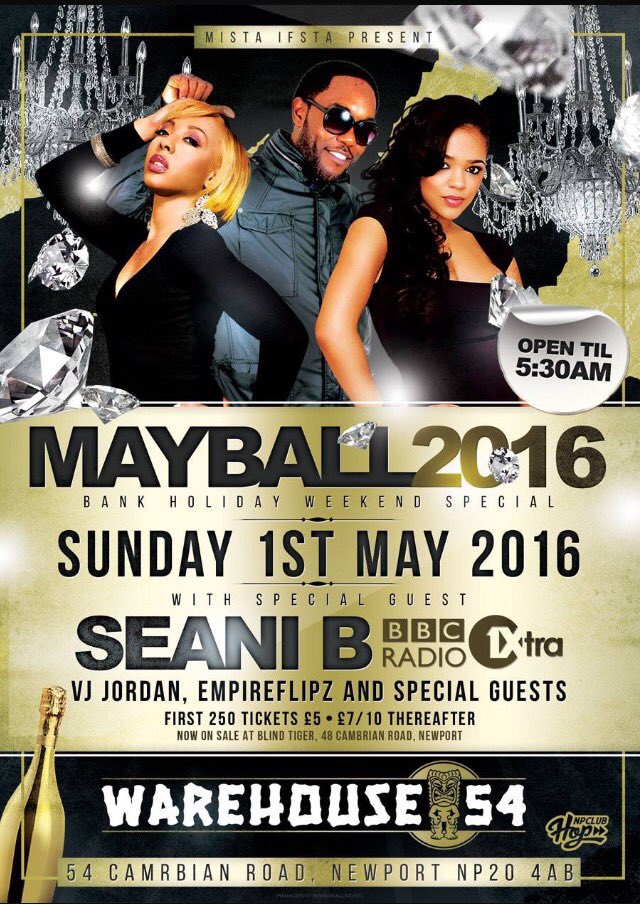WHNewport's tweet photo. So this is what we've got in store for you tonight! With very special guest SEANI B! #NotToBeMissed https://t.co/ockJvM93oj