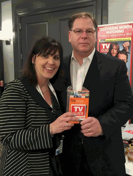 What happens when you visit us at #CNPA? You win an <a href="/amazonfire/">Susan @ Fire TV</a> stick like Michele Chatburn from <a href="/thepress_net/">The Press Hometown News</a>