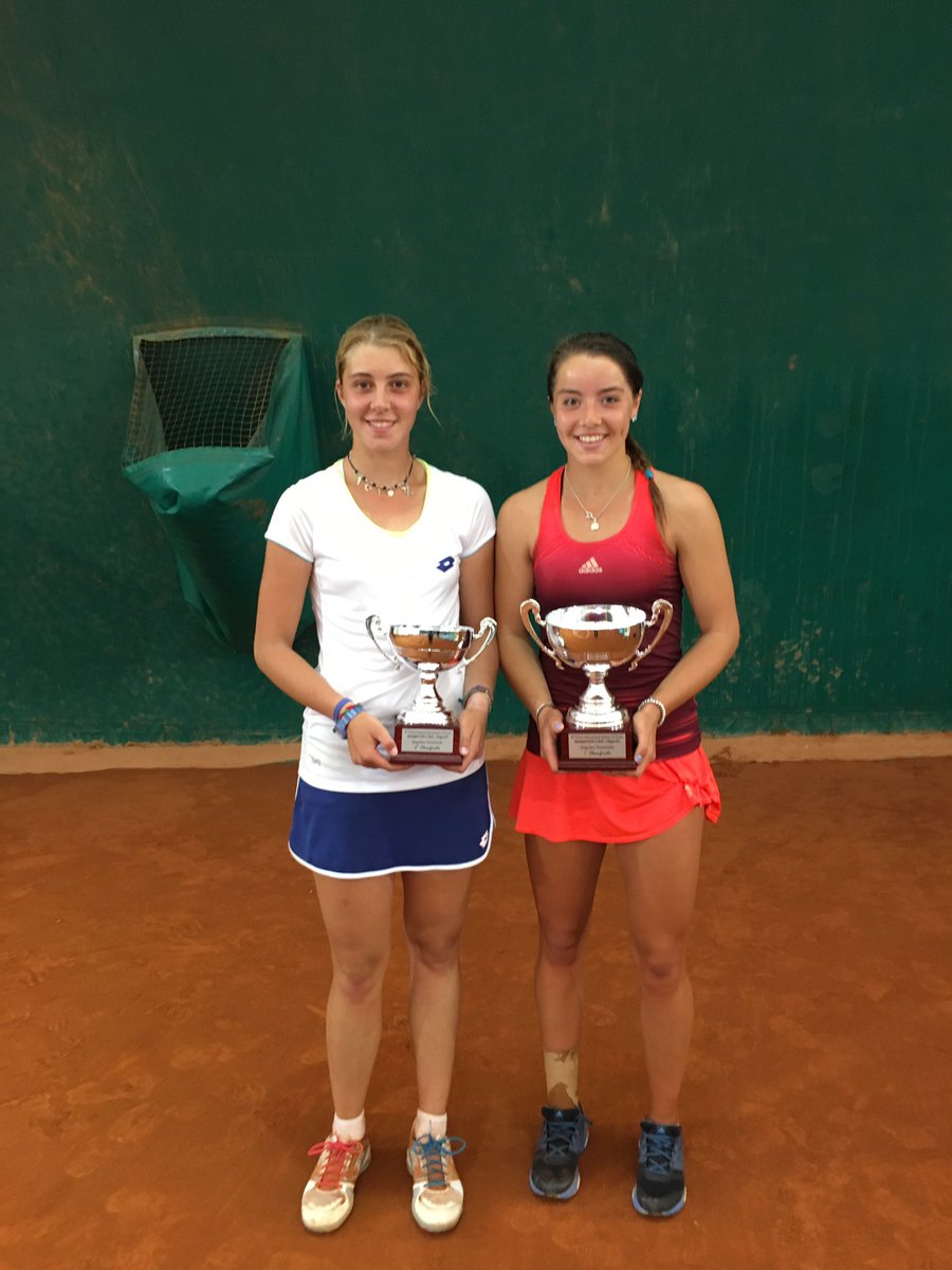Female_Coach's tweet photo. Great week @jodieburrage 🏆🏆👊🏻ITF Salsomaggiore @JTC_Tennis https://t.co/psH5XBzziW