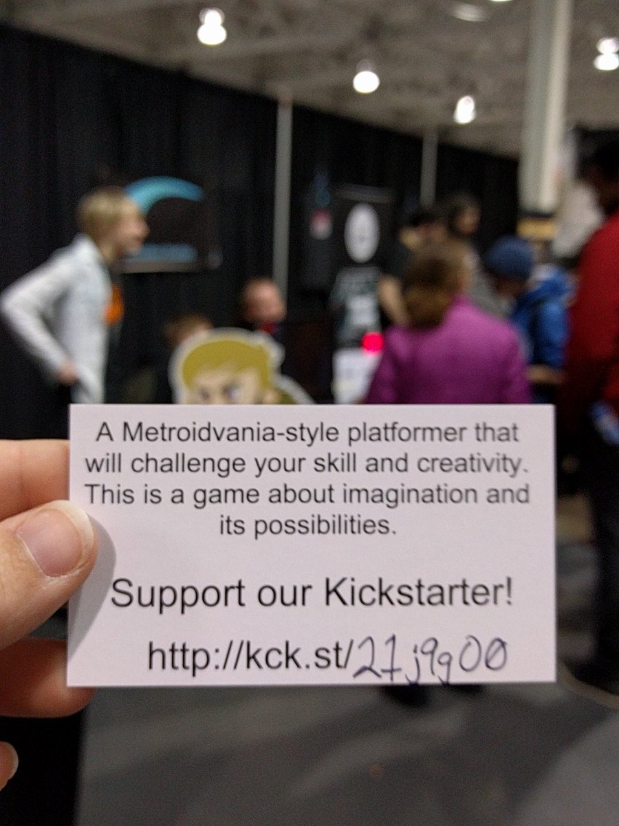 NerdyBirdyBlog's tweet photo. I kicked king dust bunny's butt! Support their kickstarter! I cant wait for it! @SalvadoraStudio #EGLX #EGLX2016 https://t.co/7CQnRUAMVv