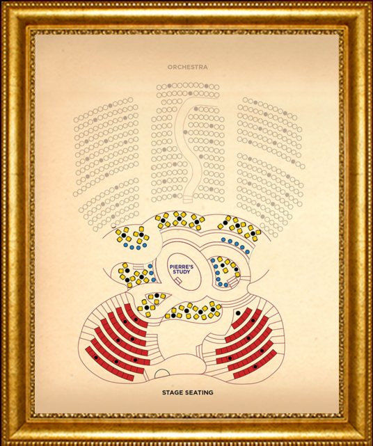 Great Comet Theater Seating Chart