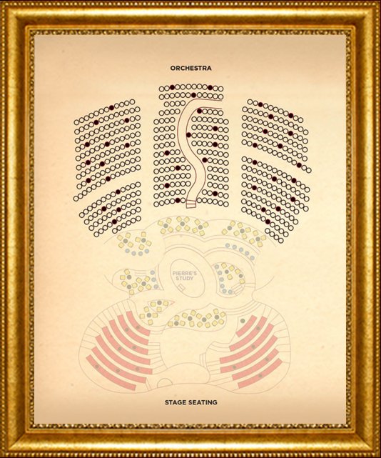 Great Comet Theater Seating Chart