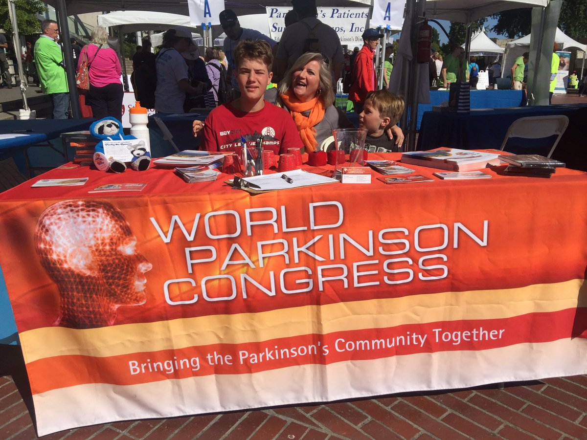 kevinkrejci's tweet image. Drop by our @WorldPDCongress booth at @MovingDaySF and help fight Parkinson's!! #Move4PD #FightPD