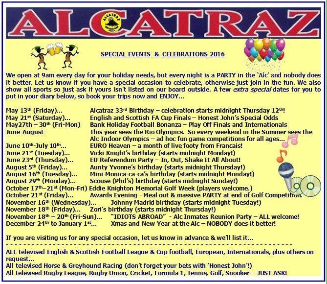 alcatrazcalella's tweet photo. What's happening in the Alcatraz this year#summer2016 https://t.co/IUfymJ6xRp