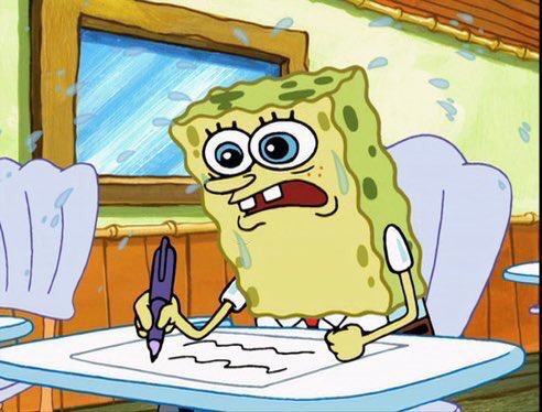 CashNasty's tweet photo. When it's 1 min left before the bell rings for recess and you start filling in random answers https://t.co/UJ2XfdMdLw