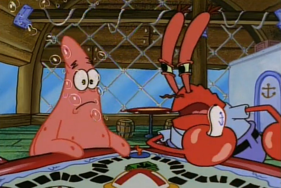foxygrandpa62's tweet photo. Patrick, you're fired!

but I don't even work here!

would ya like a job startin' now?

boy WOULD I?!

you're FIRED. https://t.co/jUnt6iVWpC