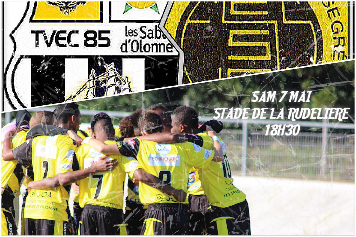 85TVEC's tweet photo. Match Capital TVEC - @esshafootball Samedi 7 Mai à 18h30 !@LigueAtlantique @VilleDesSables @Foot_Ouest @olonnesurmer https://t.co/Wdhw473MUM