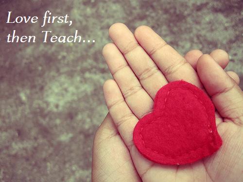 Jintrovert's tweet image. #Teach with #LOVE