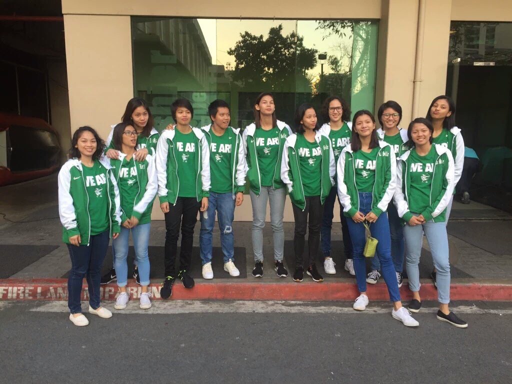 The Lady Spikers on Umagang Kay Ganda! 💚 #LadySpikersOnUKG