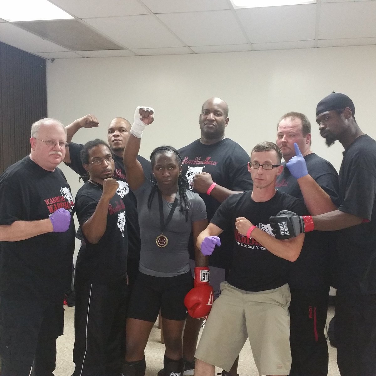 Victory #1 for Team Beast Mode Killaz/The Warrior Warehouse. DOMINANT!!