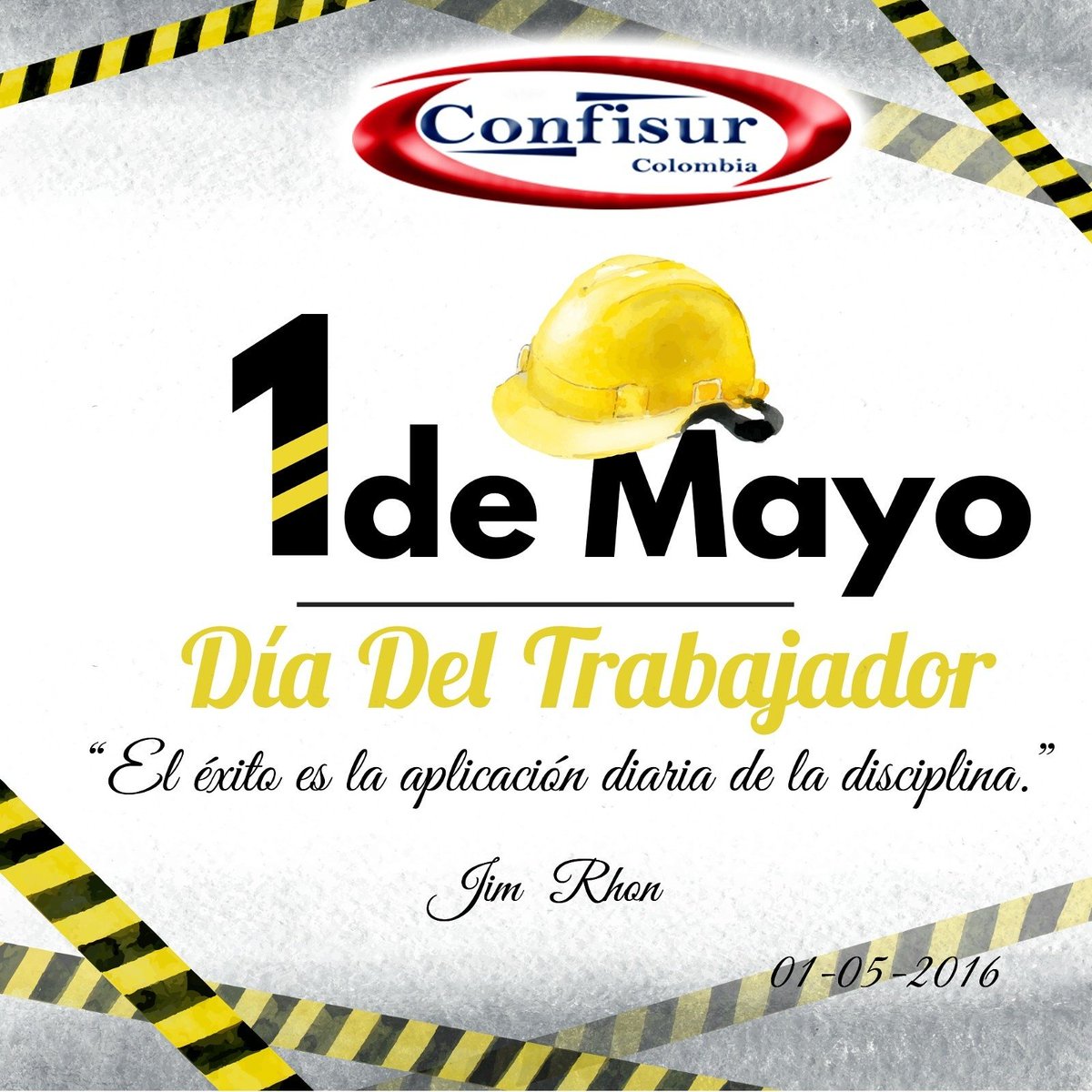 Conficolombia's tweet photo. Felicitaciones a todos los que cada día trabajan de manera honesta especialmente a la familia Confisur Colombia. https://t.co/xr4kFPikjS