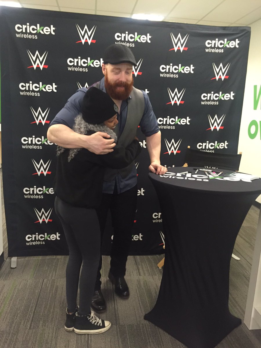 ExtendThe_E's tweet photo. Dream Come True, Been Waiting So Long For This Moment. Thanks So Much! @WWESheamus https://t.co/kk2INOsbjr