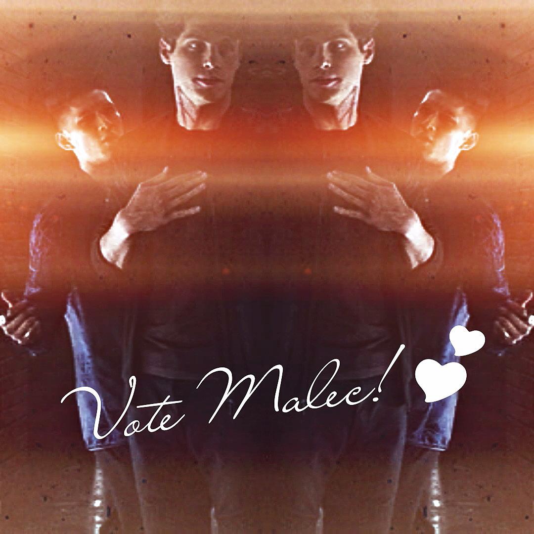 spacekya's tweet photo. DONT GIVE UP AFTER THE HARD WORK AND KEEP VOTING MALEC! #MalecPowerVote #MalecForTheWin #Shadowhunters https://t.co/MSWDaWn7T1