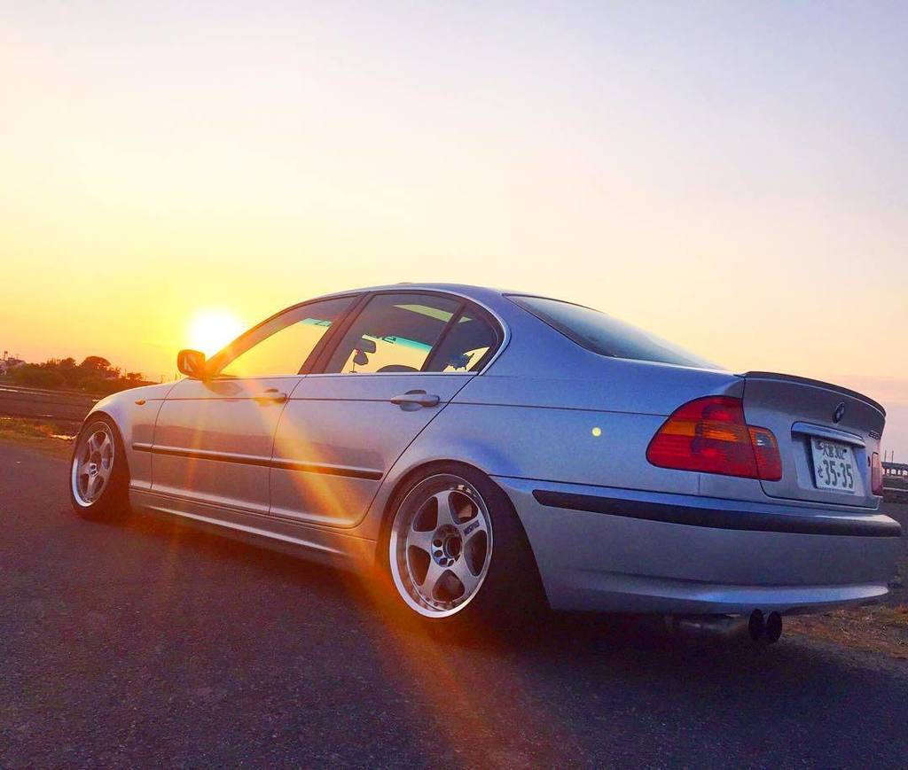 slammedbimmers's tweet photo. My E46 Makeover!! ellipsoid121→NISMO LM-GT2😎 #bmw #e46 #330i #M54 #titansilver #nismo #lmgt2 #trackcar #camber #ins… https://t.co/I2yRCJduZm