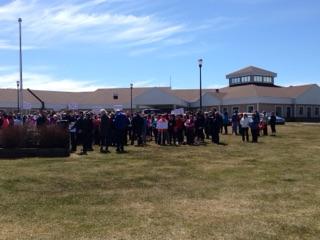 roygdrake's tweet image. Great turnout for today's protest