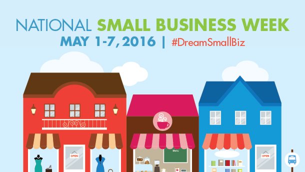 kalleotech's tweet photo. It’s time for National Small Business Week! From May 1-6, follow #DreamSmallBiz for the latest news. https://t.co/bBXNy91tGD