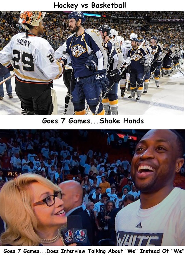 Hockey Vs Basketball Meme