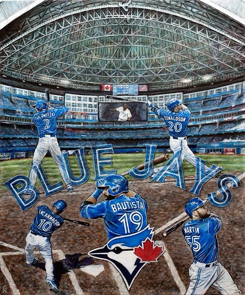 bluejaysart's tweet photo. A #Tulobomb makes it 5-1 for the #BlueJays !!! Happy Birthday @MStrooo6 https://t.co/MhJsghxXC5