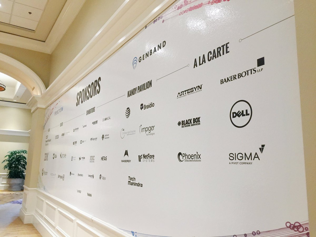 BitaMilanian's tweet photo. Thx to all of our sponsors. Look forward to seeing you all shortly. #GBP16 @GENBAND @KANDY_io #webrt #nfv #ott #uc https://t.co/ifYJnoy5hP