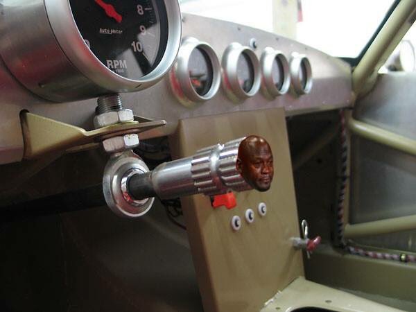 Closer look of <a href="/DaleJr/">Dale Earnhardt Jr.</a>'s steering column #Nascar