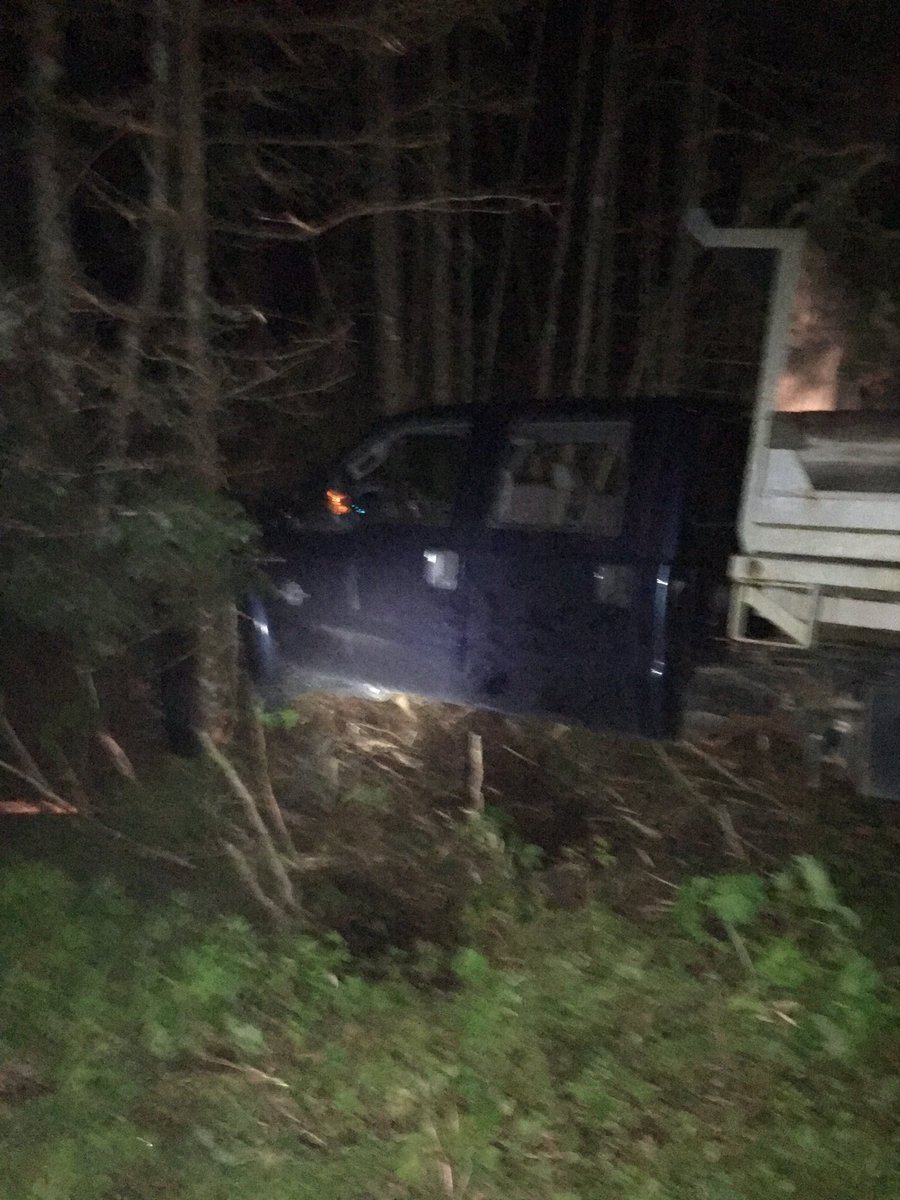 When some lowlife steals my dads truck and drives it off the road getting chased by the cops